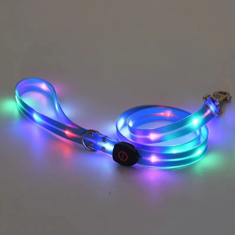led-rechargeable-pet-collar