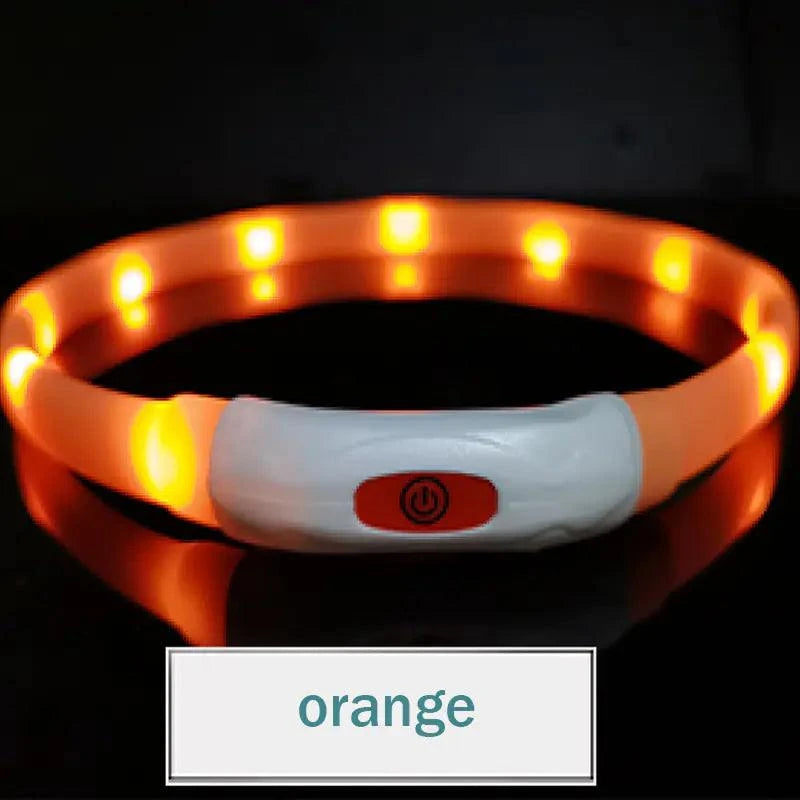 luminous pet collar