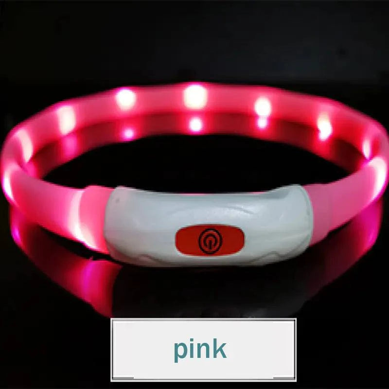 luminous pet collar