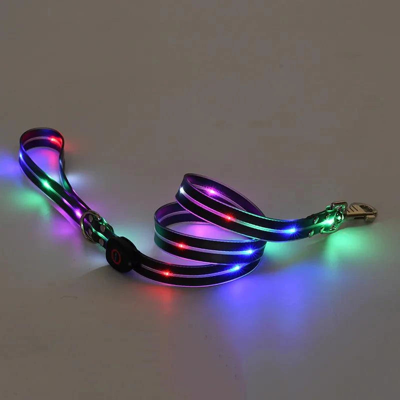 led-rechargeable-pet-collar