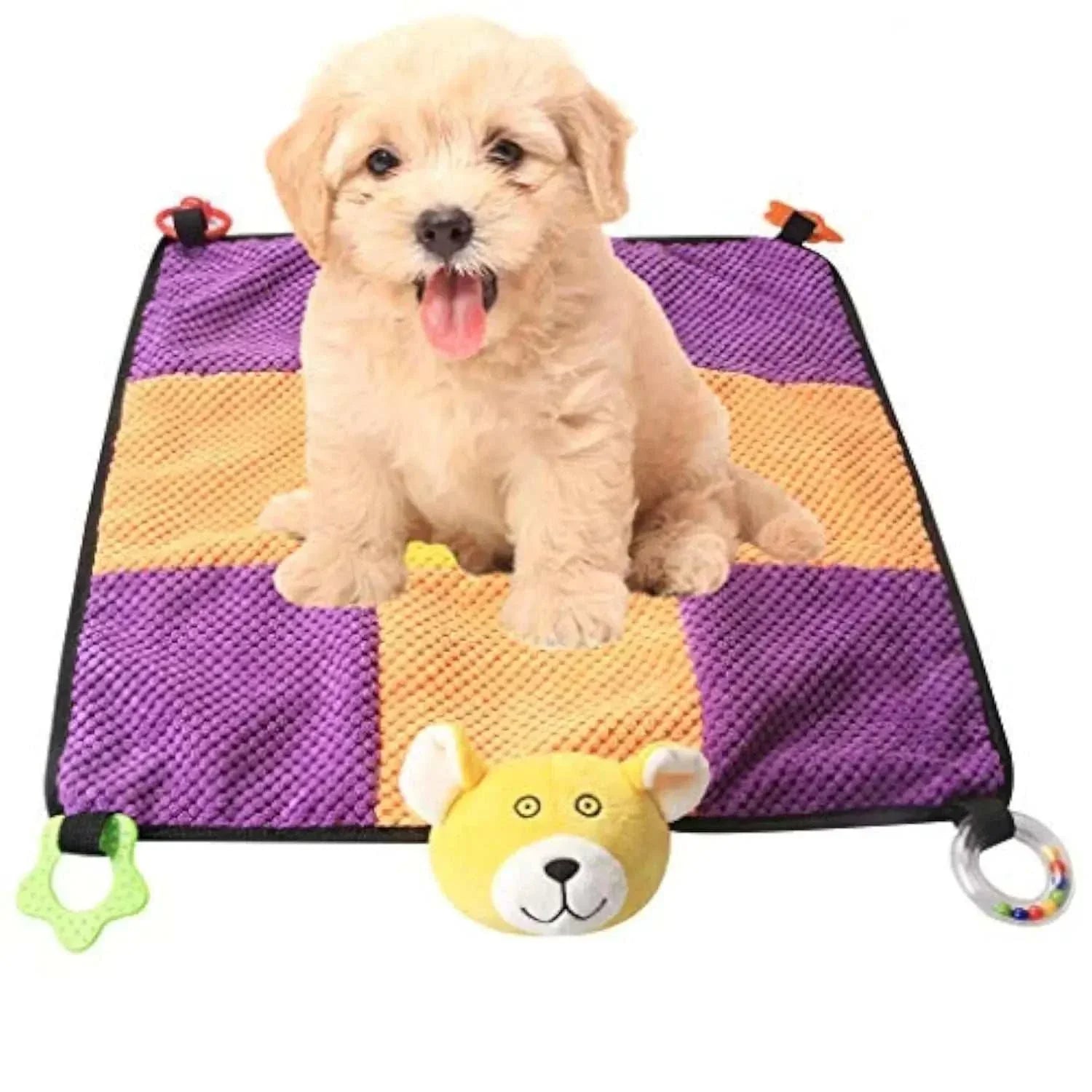 durable puppy chew toy mat
